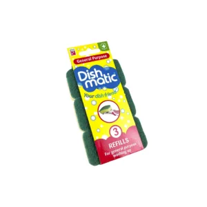Dishmatic refill grön 3-pack