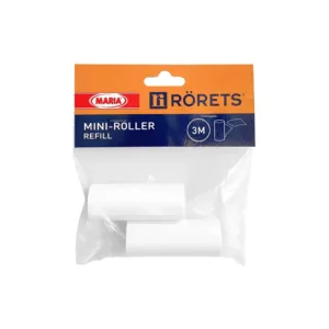 Klädvårdsrulle Mini-roller refill 2-pack